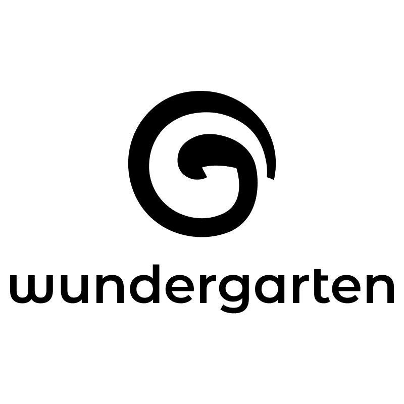Wundergarten company logo with foliage design